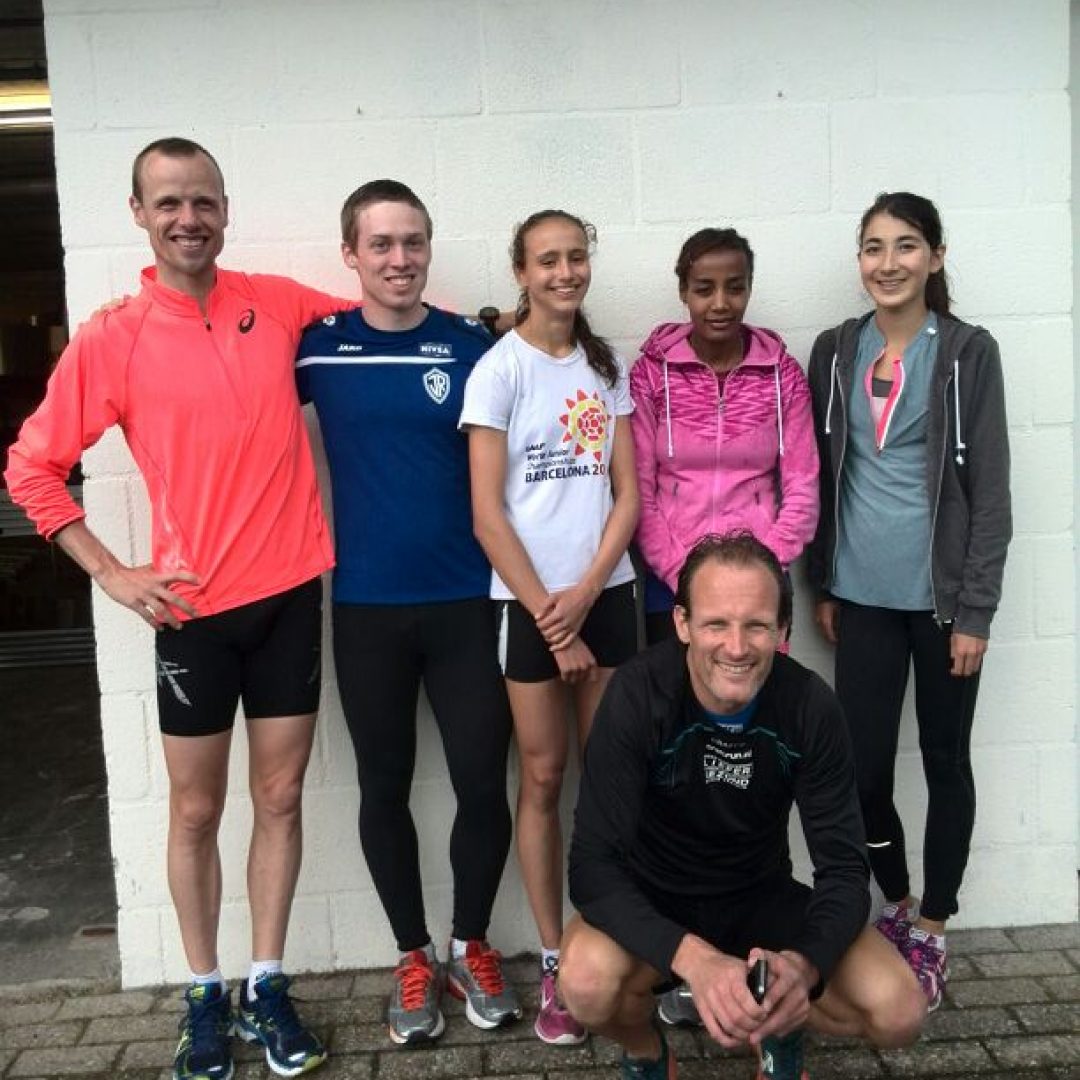 Dennis Licht, Anita Hinriksdóttir, Sifan Hassan, Jasmijn Lau en Gert-Jan Liefers